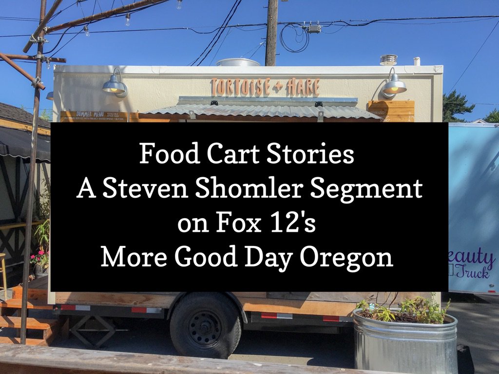 Tomorrow at 9 AM and 9:30 AM watch the Food Cart Stories segment on <a href="/fox12oregon/">FOX 12 Oregon</a>'s <a href="/MoreGDO/">More Good Day Oregon</a> #Portland