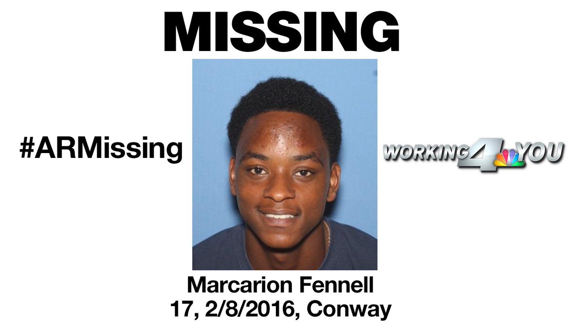 KARK4News's tweet photo. #ARMissing | We're spending day raising awareness for Arkansans who are missing. Help out with RT! https://t.co/IIHXnlu3AL
