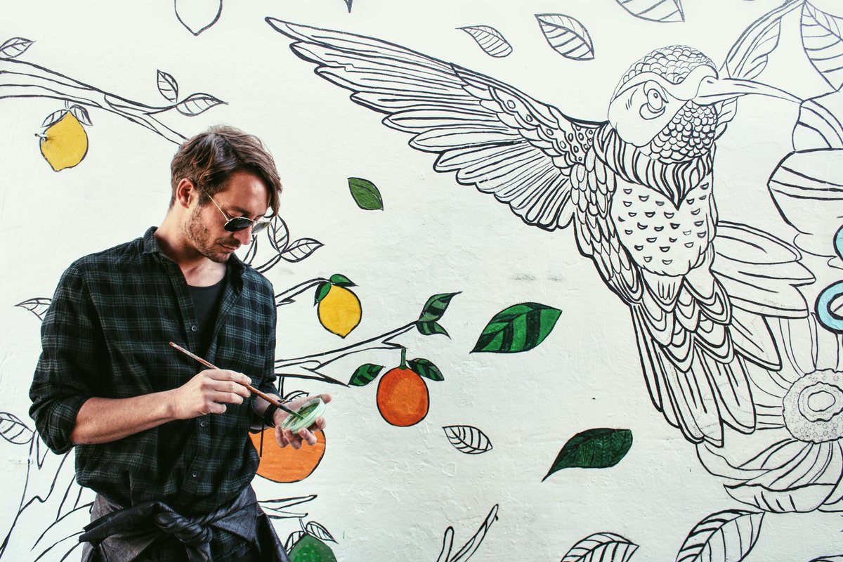 Sydney, refresh with #DeepSpring for the next 3 days at their live mural at 80 Oxford St Paddington! #allthatsneeded