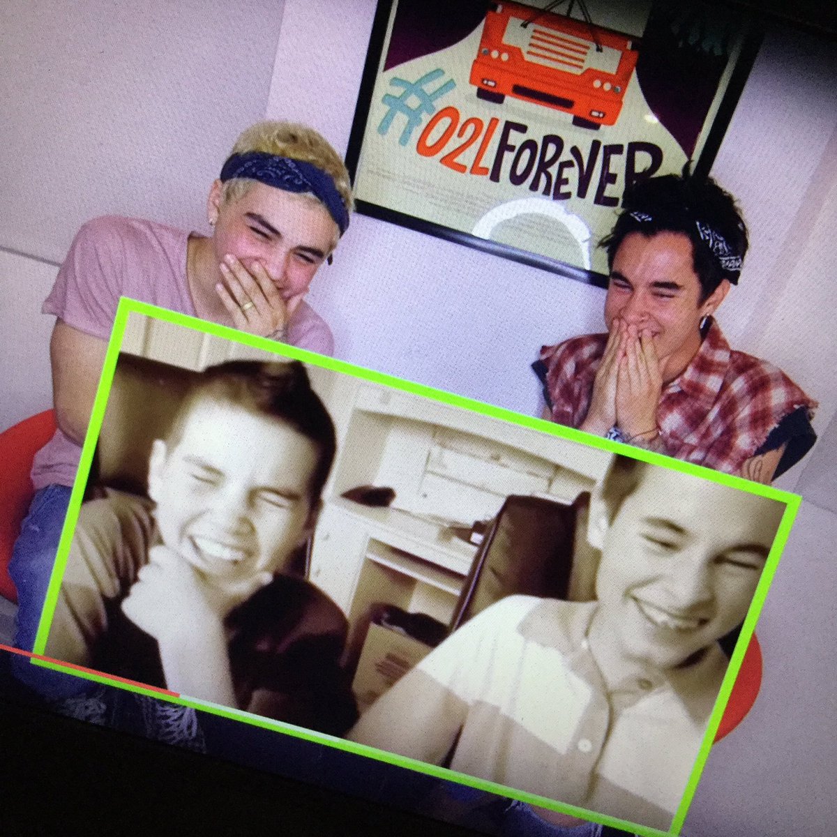 MaevaGermanotta's tweet photo. Time flies, but some things never change. 💖 #lawlorff @KianLawley @sampottorff https://t.co/4smTrWkH1O