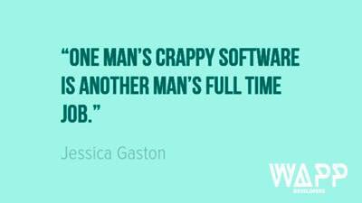 wappdevelopers's tweet image. Dev&apos;s Quote #soywappdeveloper