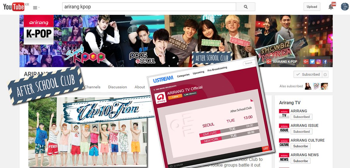 Live Stream: ustream.tv/arirangtv  
youtube.com/watch?v=6Yi5g8…
You can also stream it live through V app &amp; Facebook!