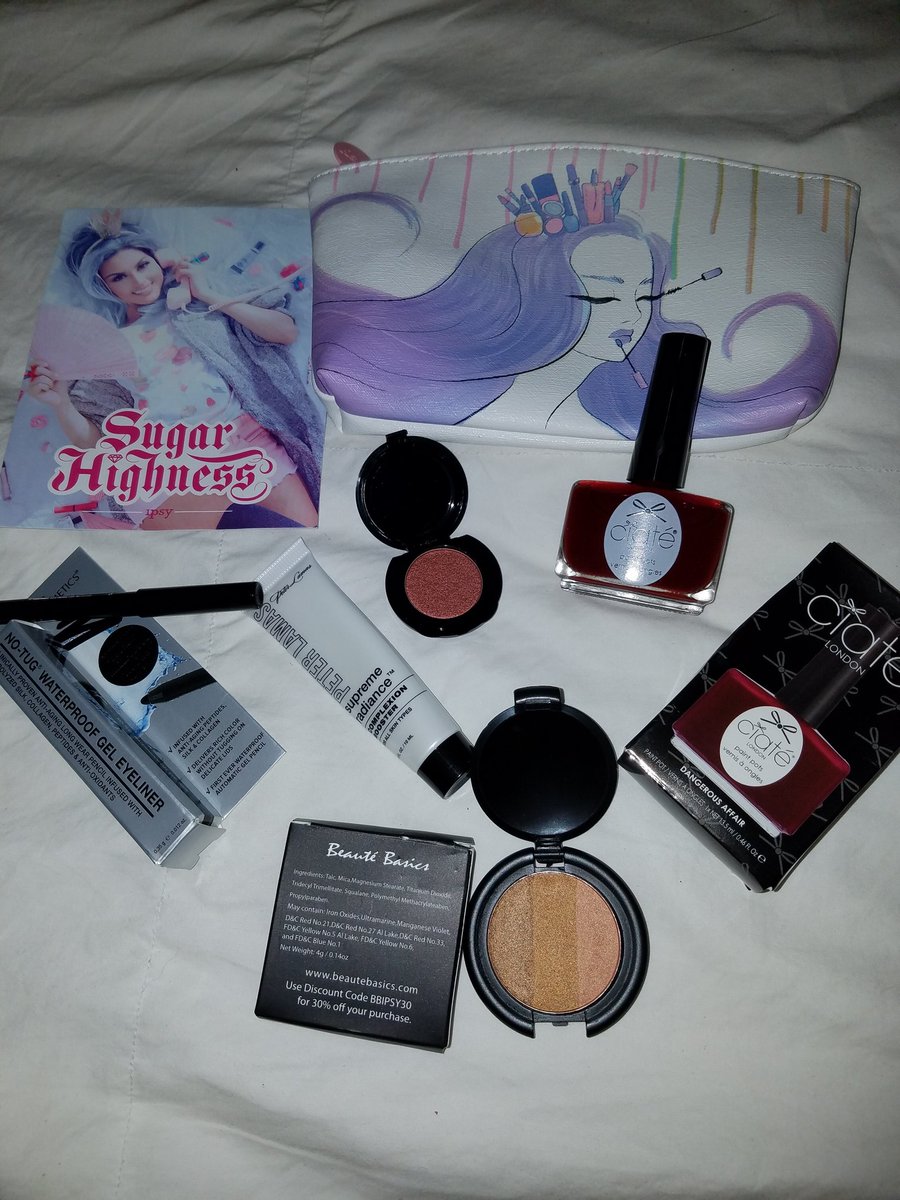 cyndie_lou_who's tweet photo. #ipsyglambag for August #nomad #ciatelondon #peterlamas #itcosmetic #beautybasic https://t.co/RVRexzVuit ** my code https://t.co/n5to7oVVT1