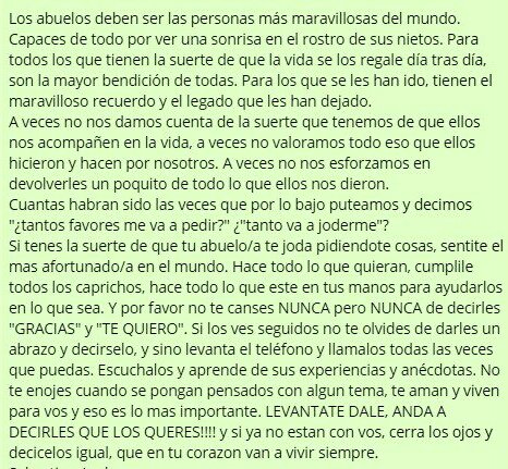 Ignaciooviedo7's tweet image. Si tenes la suerte de que tu abuelo/a te joda pidiendote cosas, sentite el mas afortunado del mundo. 👴👵❤