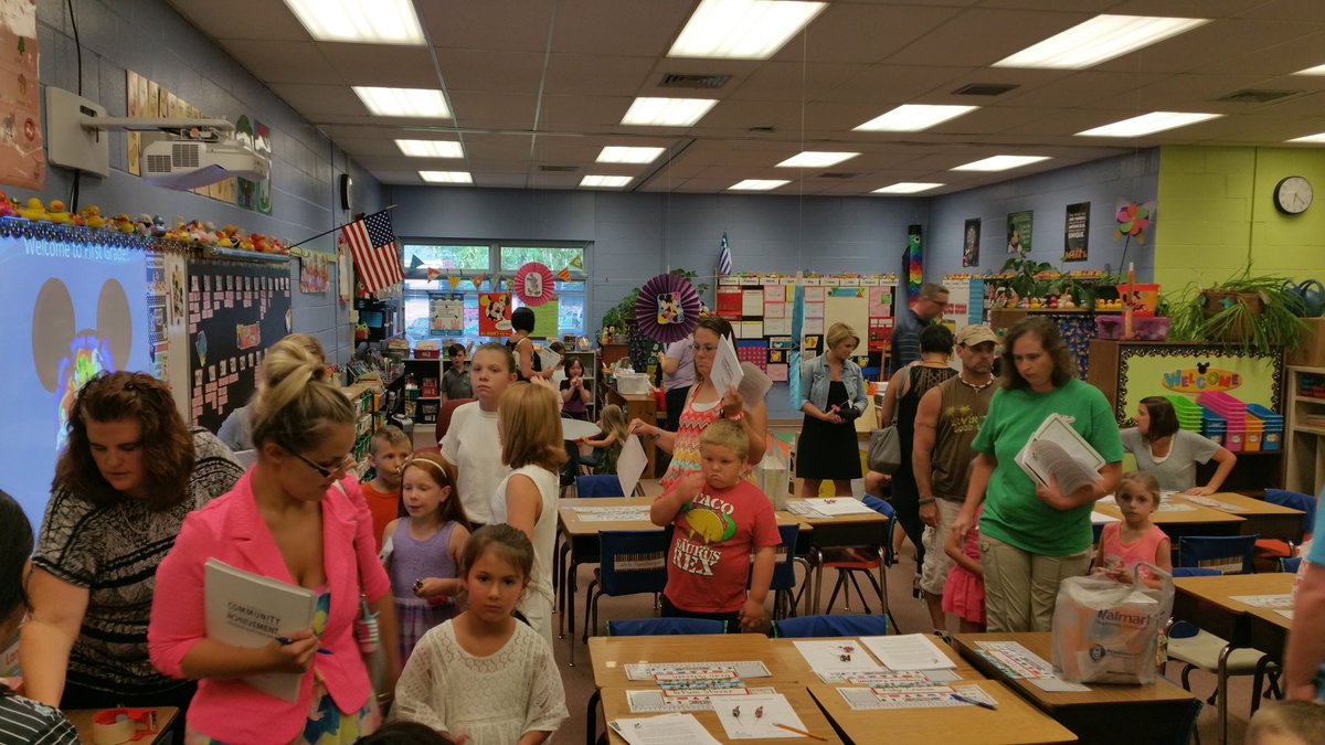 Greenbrier's Meet the Teacher Night. We love our families!  #wcpsmd