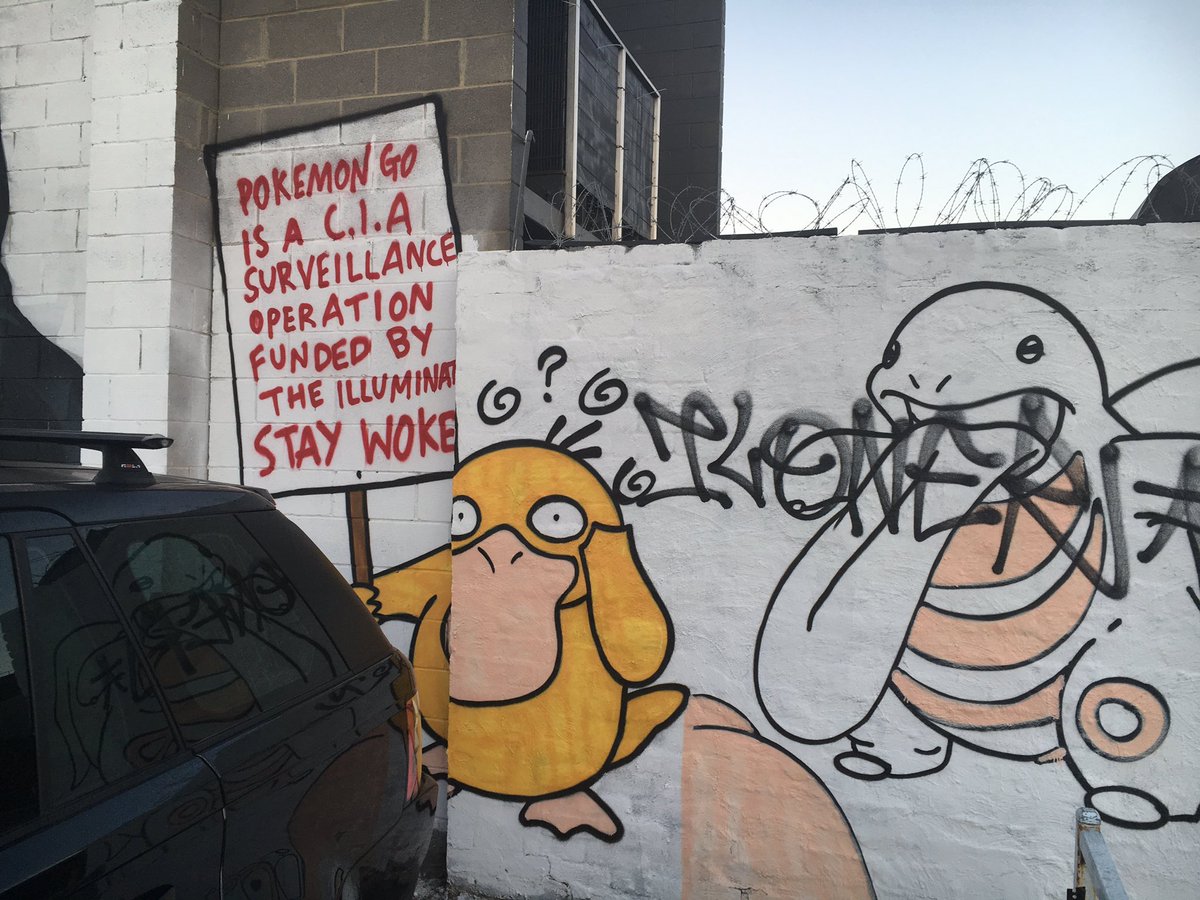 marnanarama's tweet photo. Spotted in Richmond 😂👌🏻 #ALC205 #pokemongo #surveillance #society https://t.co/c85g0sCmGN