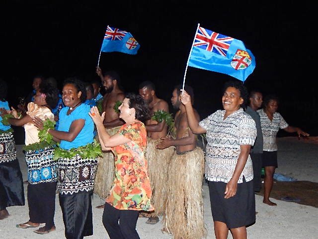 #Fiji has won a #gold medal at the #RioOlympics2016 and our staff and guests are celebrating! #Fiji #Fji7s