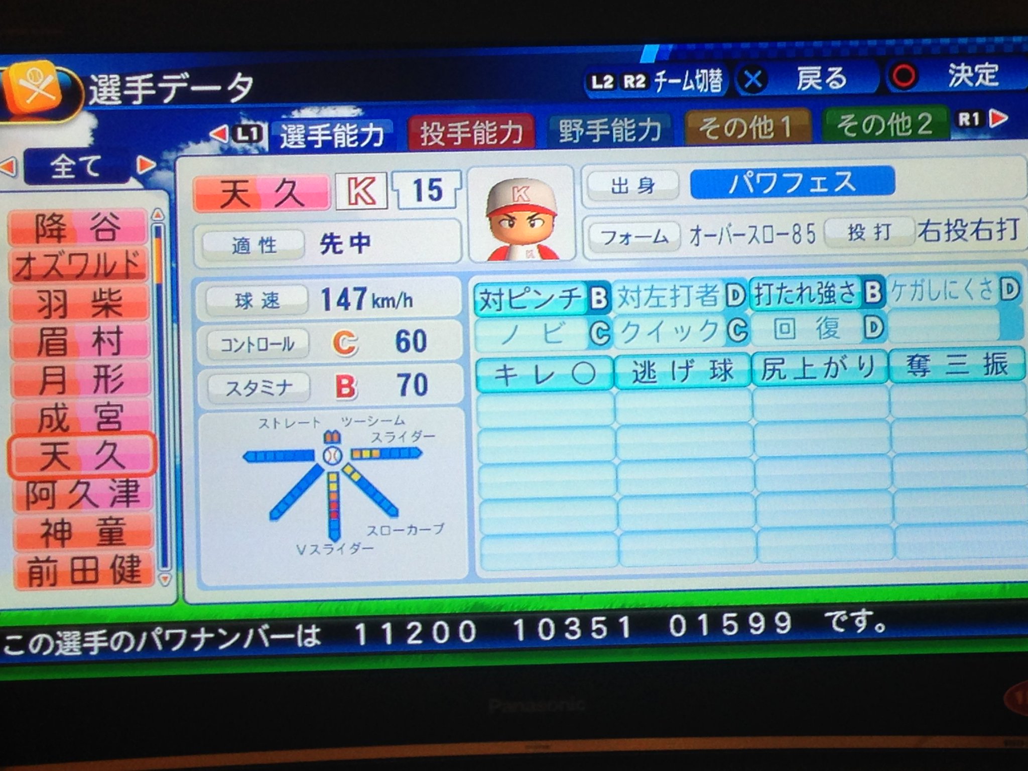 ひよこ君 En Twitter プロ入り後査定 ご了承ください パワプロ16 パワナンバー 選手査定 ダイヤのエース 天久光聖 ひよこ君 En Twitter プロ入り後査定 ご了承ください パワプロ16 パワナンバー 選手査定 ダイヤのエース 天久光聖