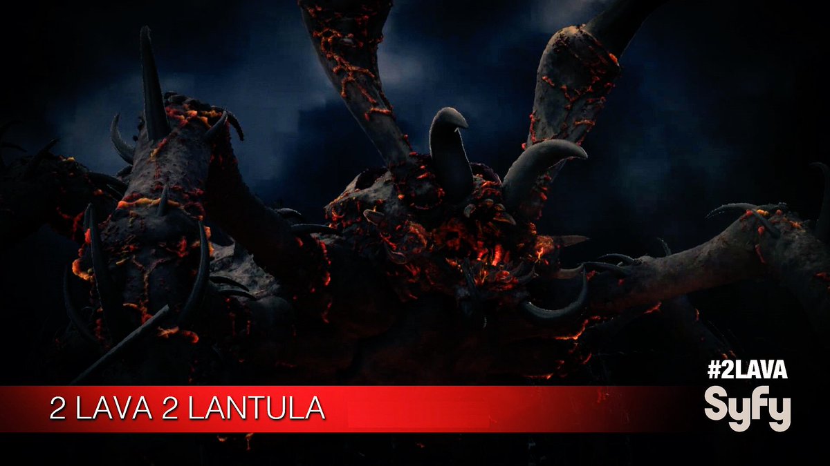 2LavaSyFy's tweet photo. #GreatestFear that you're not watching #2Lava2Lantula RIGHT NOW on @Syfy... Oh, and a #Gargantulantula 🌋🕷 https://t.co/sjCBNUhdFV