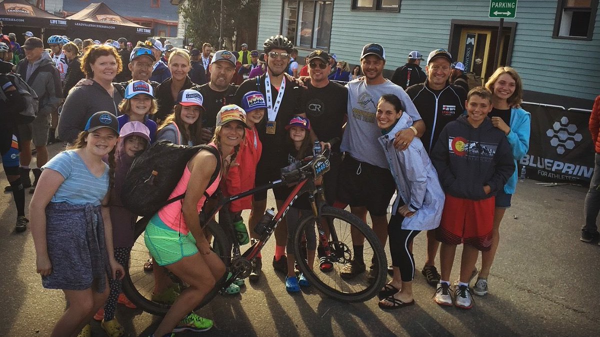 The key to a successful #lt100mtb - an amazing crew!