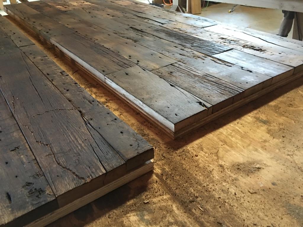 MrGregDow's tweet photo. Busy day of building with 200 yr. old wood. @rossalanreclaimed 
#mondaymotivation #reclaimingbeauty https://t.co/7m3iktWvKd