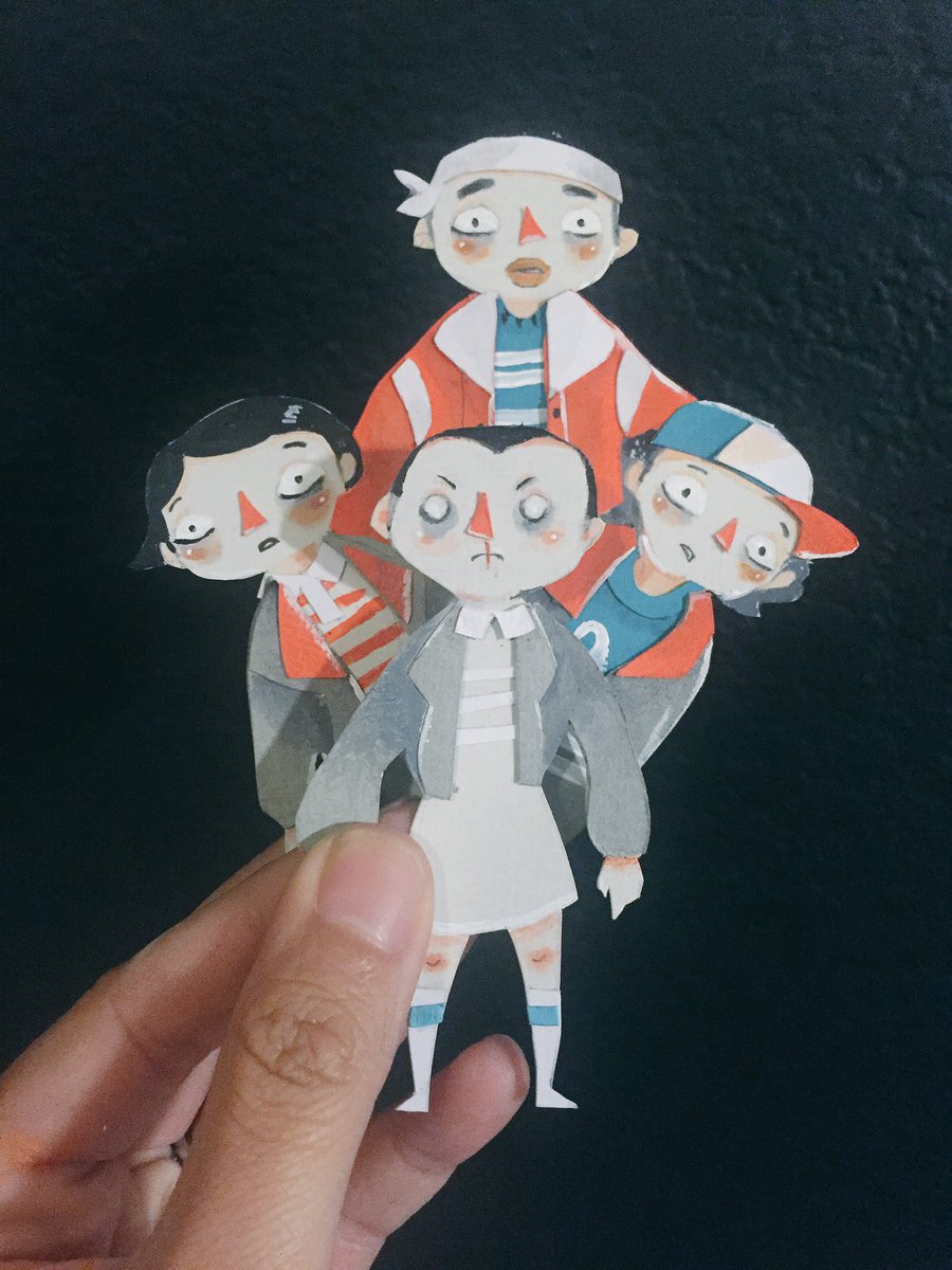 abeguempel's tweet photo. Friends dont lie! #StrangerThings #papercutting on snapchat now! @abbyguempel https://t.co/p1zPDObOsk