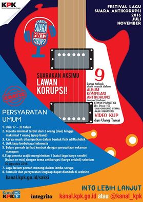 Festival Lagu Antikorupsi,yuk ikutan kanal.kpk.go.id/saksi <a href="/forumMusik_bpp/">Musician Forum</a> <a href="/ForumMusikTek/">ForumMusikTek</a> <a href="/forummusikbdg/">Forum Musik BDG</a>