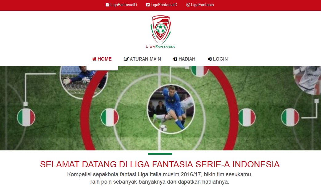 LigaFantasiaID's tweet image. Selamat siang! Website #LFSerieA ligafantasia.id sudah bisa diakses, yuk daftar dan bikin tim fantasimu sekarang!