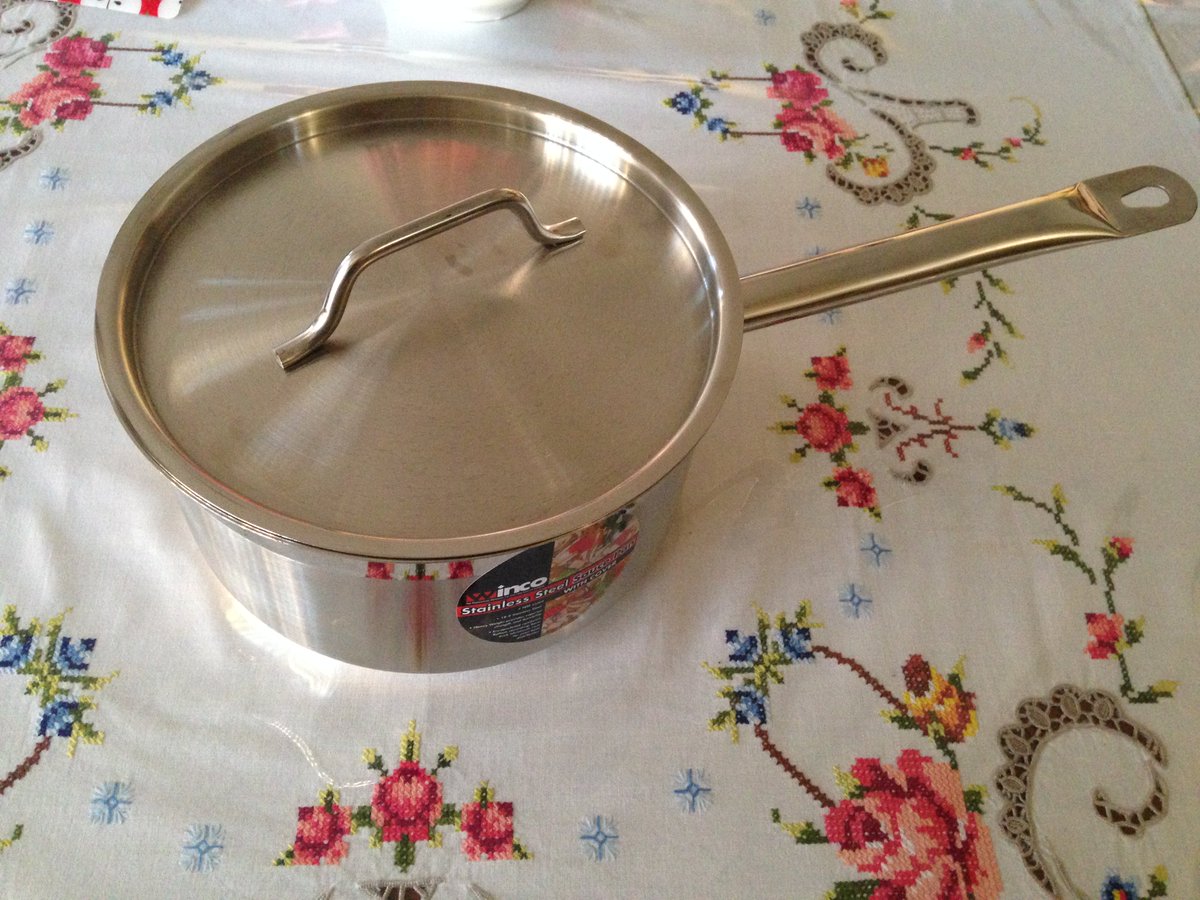 _MKMarin's tweet photo. #FortheChef
3-1/2 Qt.Stainless Steel/Aluminum Clad Straight-Sided Induction-Ready Sauce Pan
https://t.co/C9t122dyOX https://t.co/wtNRjD88U2