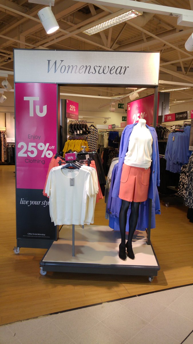 TeamBerryden's tweet photo. Sainsburys Berryden 25% clothing sale is back 
Suns out ，kids are back to school, time to treat yourself😄 https://t.co/DZMXrclDxo