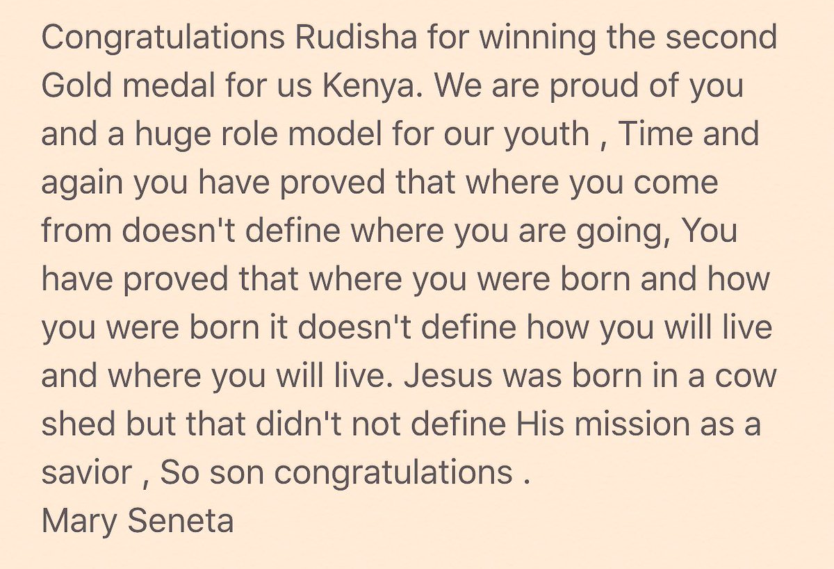 HonSeneta's tweet photo. Congratulation our son @rudishadavid #RioOlympics2016 #Maasai #Kenya #TeamkenyaRio2016 @PresidentKE @WilliamsRuto 🇰🇪 https://t.co/esqyqk9Zc2