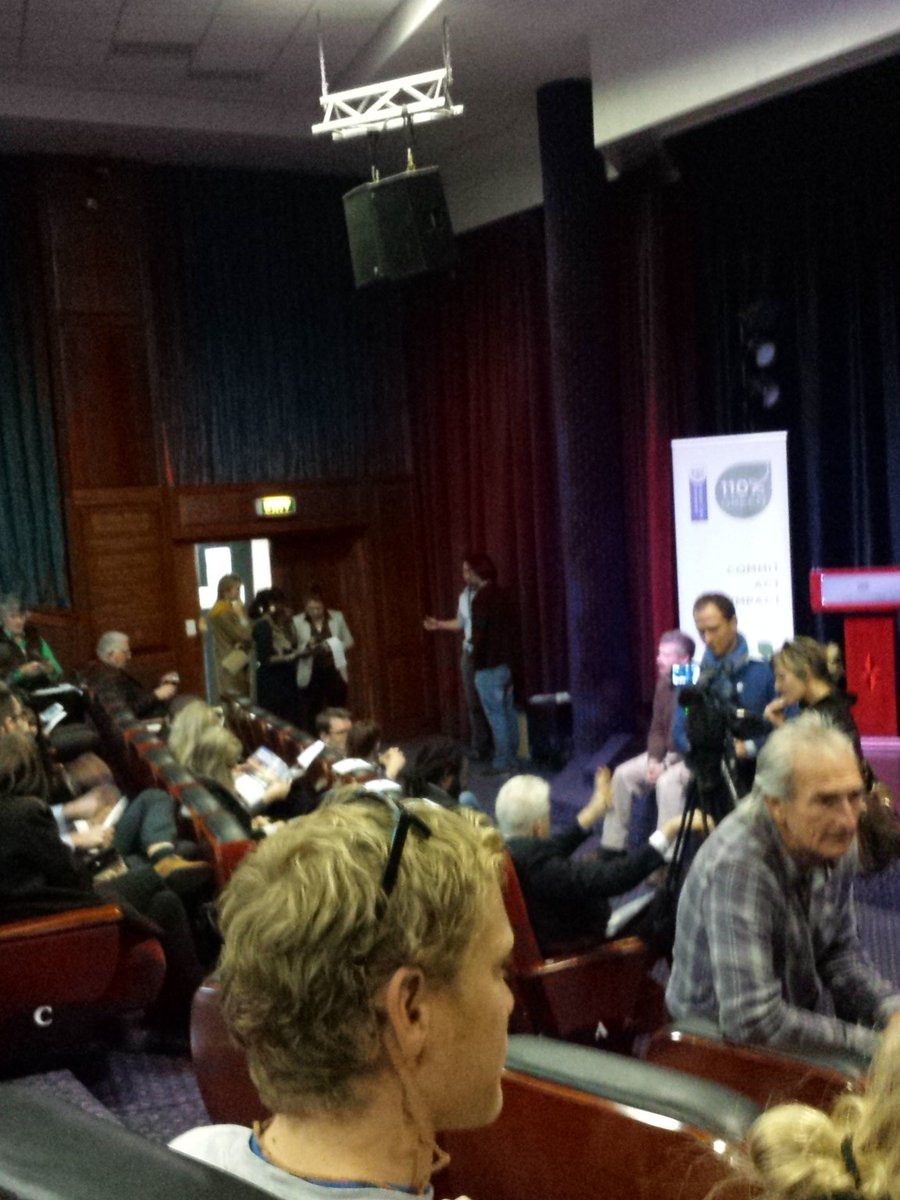 Rubbing shoulders with awesome people <a href="/WCGov110Green/">110% Green</a>.#GoingGreen