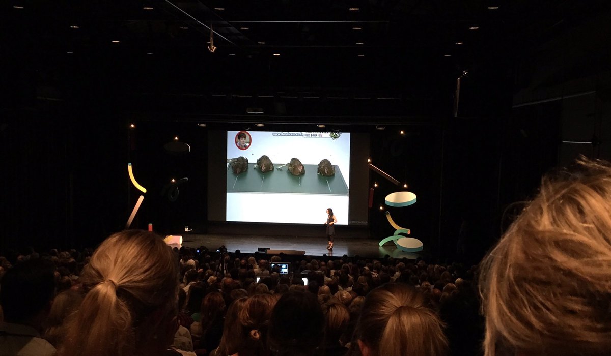 MatterHQ's tweet photo. Let's try not to be chickens hypnotized by chalk lines! Tech doesn't give us the truth #theconf https://t.co/K3tn3rK6y4
