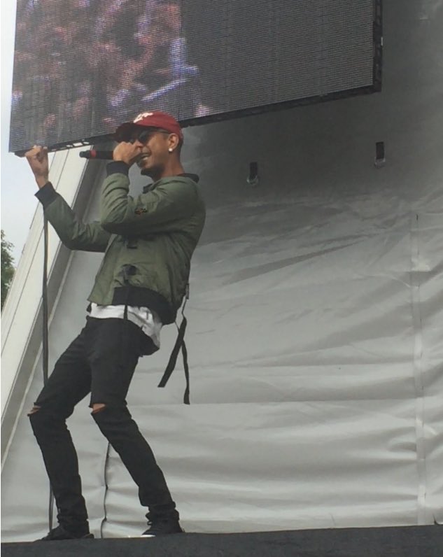 demijaded_'s tweet photo. @ImRichardRawson performing at #TotalAccessLive on Saturday. So good to see you again!🎤🔥 #killeditttt https://t.co/R7PP4JYcjz