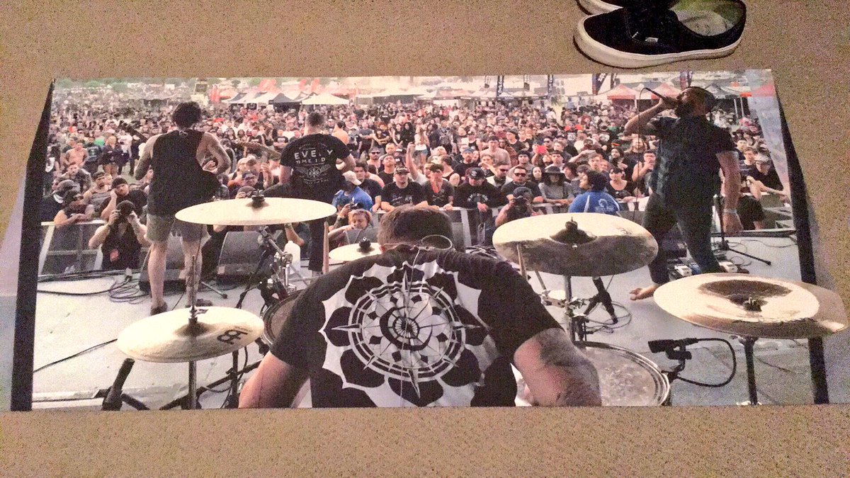 Giant wall sticker of <a href="/IofHelix/">I, of Helix</a> fuck ya! #ICONmerch 💀🤘🏻