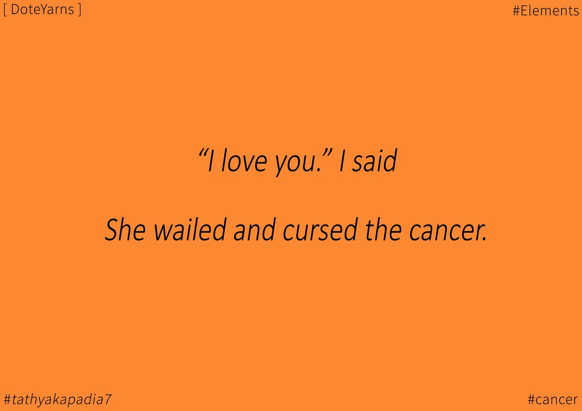 KapadiaTathya's tweet photo. #post_5
Pocket Fiction 
#cancer #elements 
#[ DoteYarns ] https://t.co/yhTFimqyWC