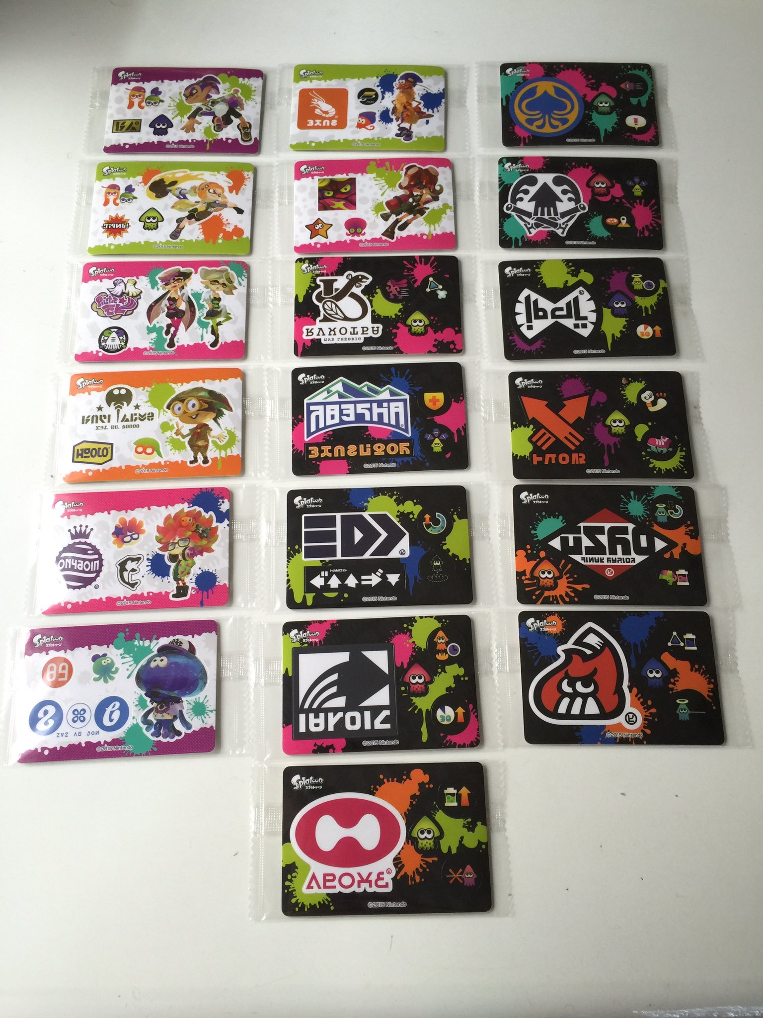 Neverpop03 Auf Twitter スプラトゥーン ステッカーウエハース 1box購入 ダブり無しだったので ダブらない配列なのかな シークレットも一種出て嬉しい ただ シールで一個税込127円と少し割高 最後にアロメロゴシール貼って スプラシューターコラボ完成です