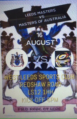 Mastersofleeds's tweet photo. It's game day down at westie https://t.co/3oOl0EYZZd