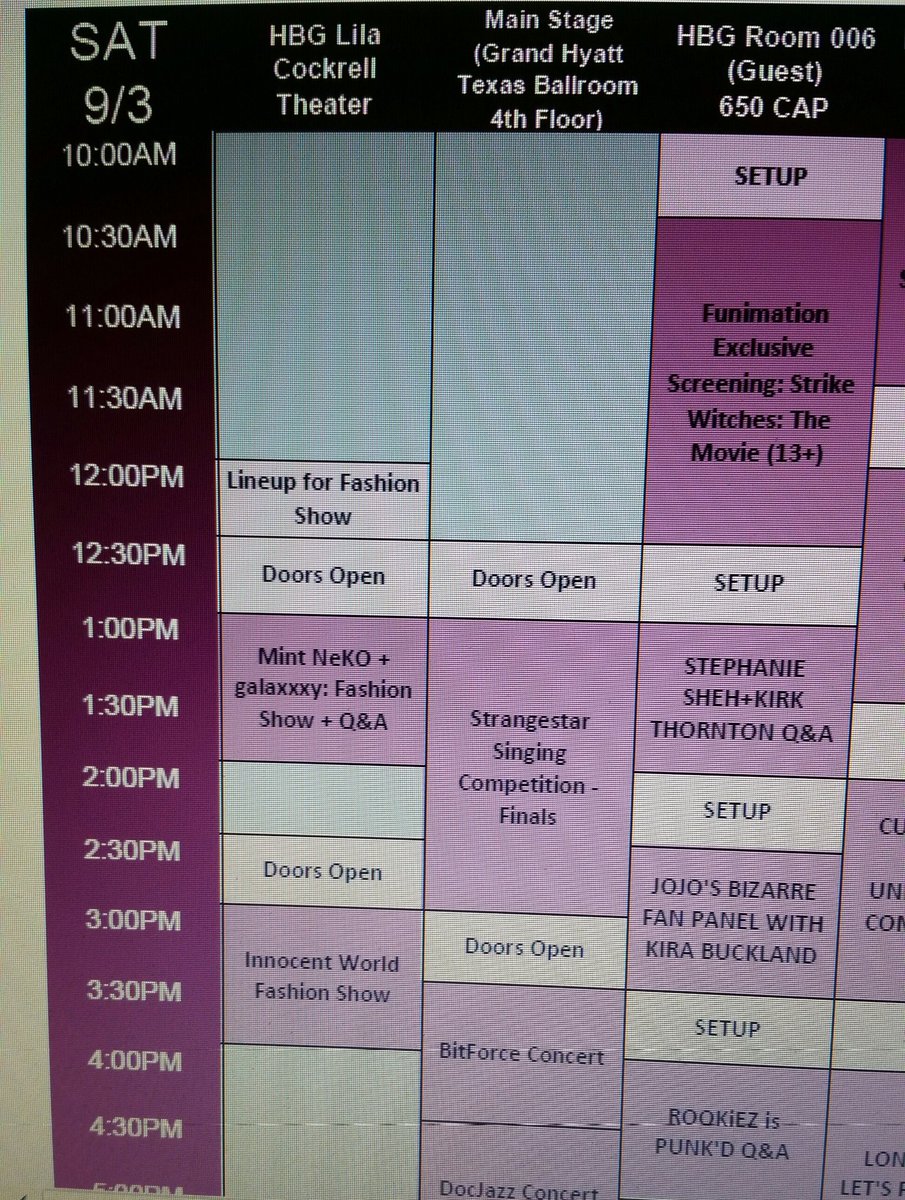 bitforceband's tweet image. The @SanJapan schedule is up. #Bitforce will be opening the @GrandHyattSA Main Stage Saturday at 3:30pm. #sanjapan