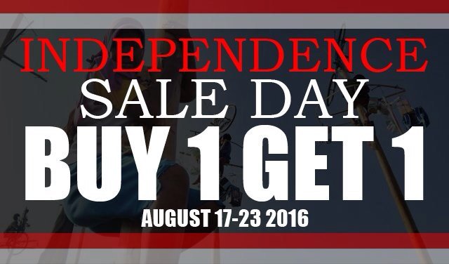 untuk merayakan kemerdekan indonesia, kita bakal ada acara BUY1 GET 1 nih. jangan sampe kehabisan yah...