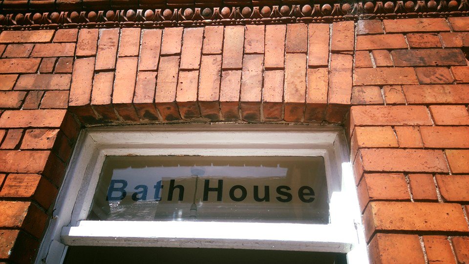 bathousebelfast's tweet photo. Booked tickets for Poolside Watercolour tonight? remember your SWIMMING CAP (towel+swimsuit too) @EastSideArtsBel https://t.co/Z6JGn4gPVP