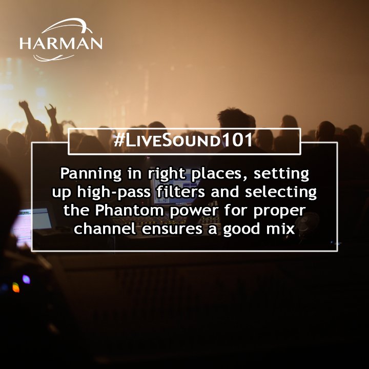 HarmanProIndia's tweet photo. Panning instruments as per the song requirement is very important
#LiveSound101 #harmanProIndia https://t.co/lm9YIwvpoA