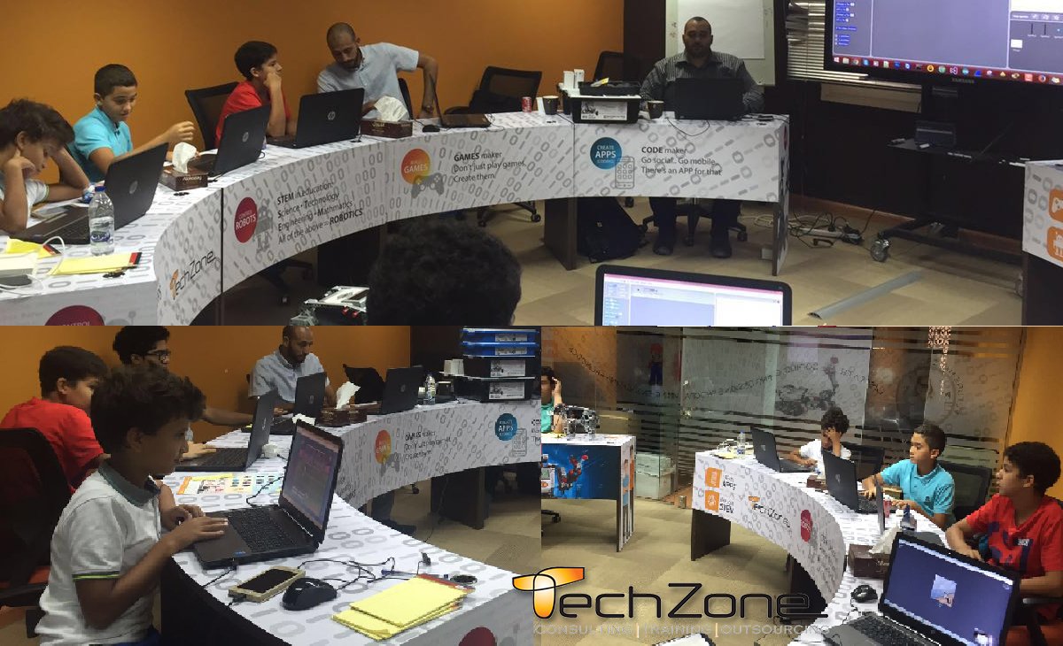 techzonecs's tweet image. The future inventors and innovators are here! 
 #robotics #coding #dubai #teen #techzone #summerclass