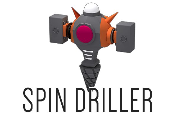 Introducing - SPIN DRILLER  <a href="/polygodgame/">POLYGOD</a> #gamedev #screenshotsaturday #indiegame #indiegamedev #drilloftheweek