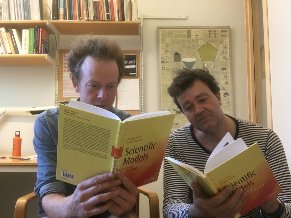 pgerlee's tweet image. The authors happy to see the book in print! Get your copy at: springer.com/gp/book/978331… #scientificmodels #springer