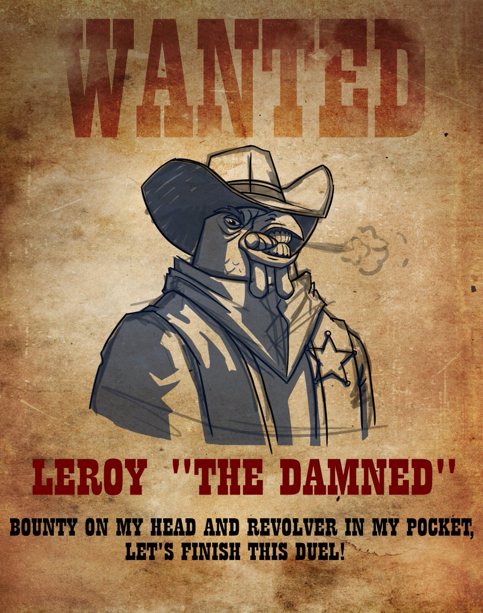 Mr. Leroy awaits you in battle! #RoosterWars https://t.co/BUiZrzkMgm