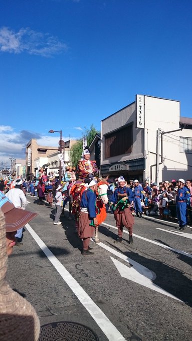 三嶋大祭り22の頼朝役や屋台は 場所や日程や交通規制は そらいろ 日本が魅せる多彩な表情