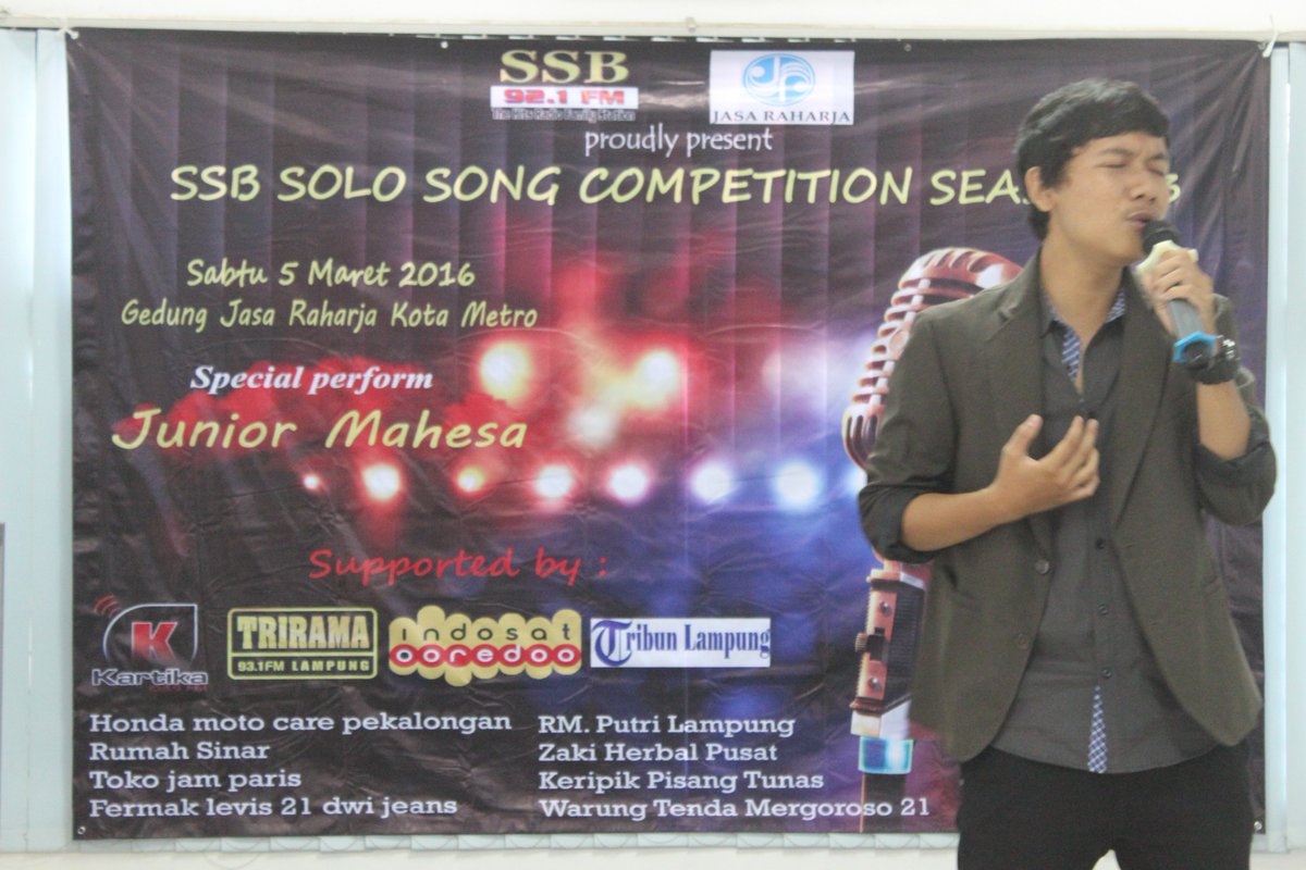 Live Performance Junior Mahesa Saat menjadi Bintang Tamu di SSB Solo Song Competition season 3,
