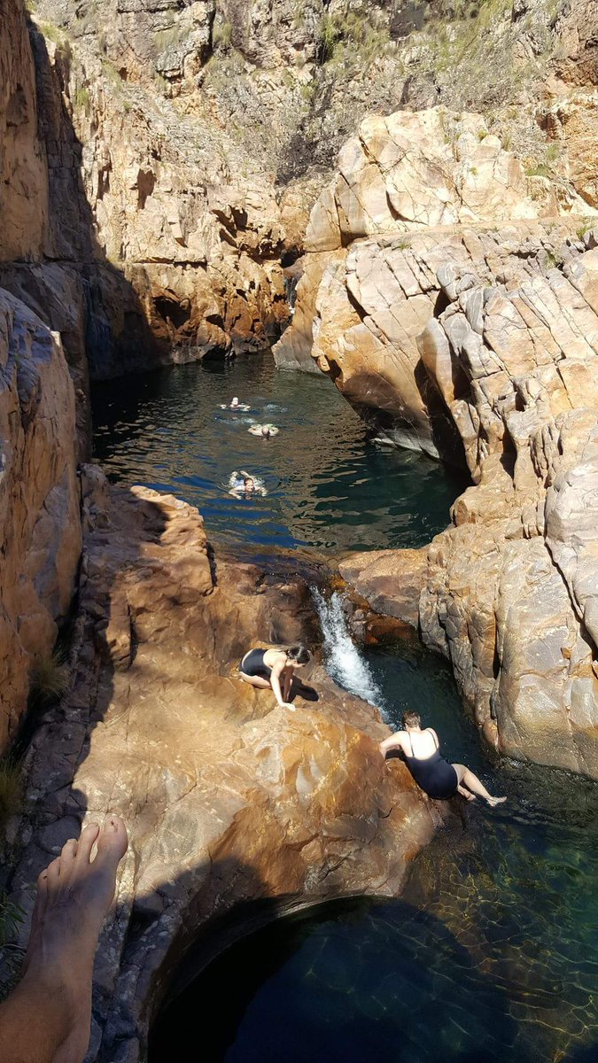 Freshing up at Maguk #Kakadu #NTaustralia @AusOutbackNT <a href="/TourismTopEnd/">Tourism Top End News</a> @TourismNT
