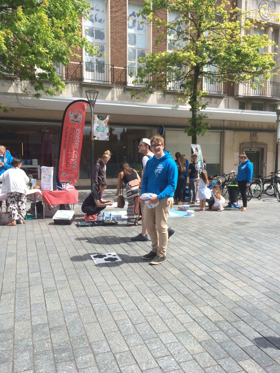 Get on down to @Princesshay and join in with @NCS raising money for Bramble ward! #charity #Exeter @RDEhospital