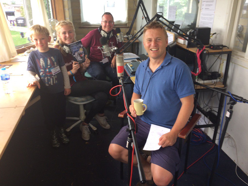 TickingBoxStory's tweet image. Thanks to Grace, Colin &amp;amp; friends for talking @TickingBoxStory today on New Wine FM.  Fab interview! #nwunited16