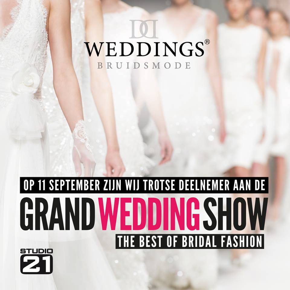 #GrandWeddingShow bij #studio21, wij zijn er bij 11 september, jullie ook? #bruiloft #inspiratie #bruiloftdj #SKYFLY