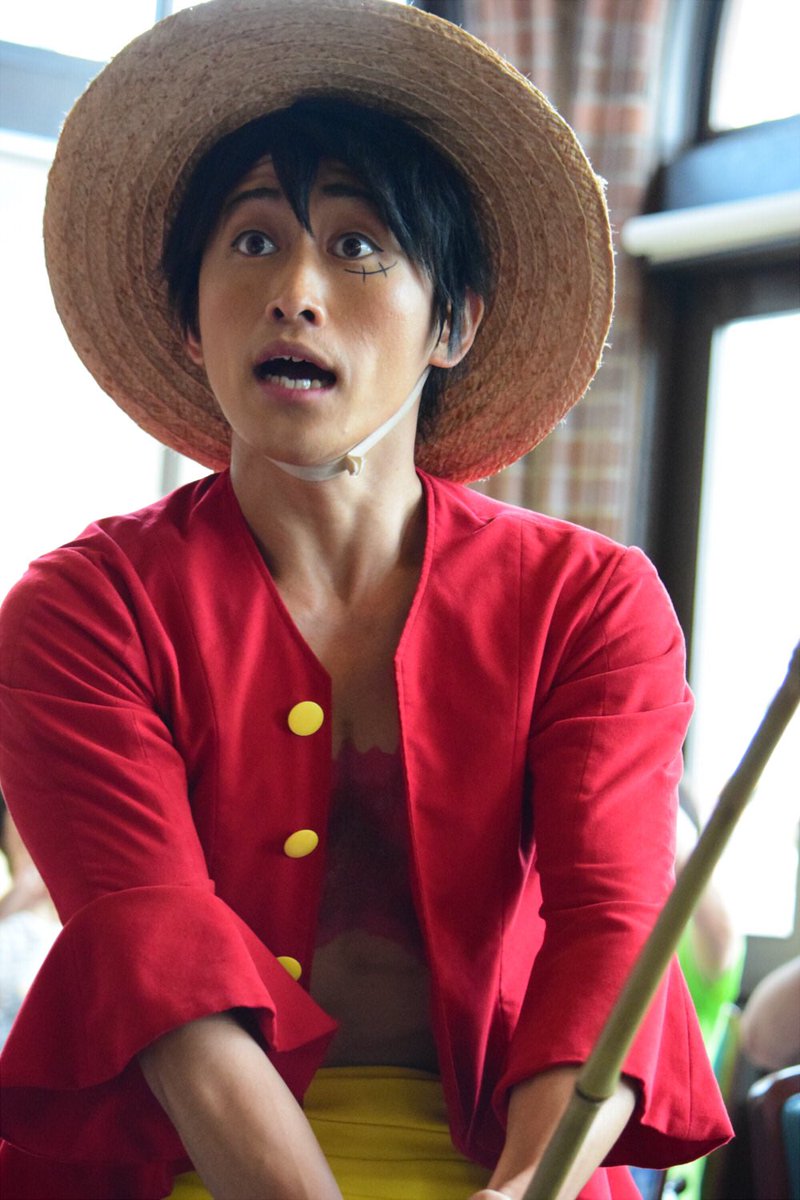 ざらめ V Twitter 8 2 サンレス たくみくんルフィ 表情から仕草から全部ルフィすぎて お肉スンスンしてたんやけど安定の可愛さで泣いた 撮れず