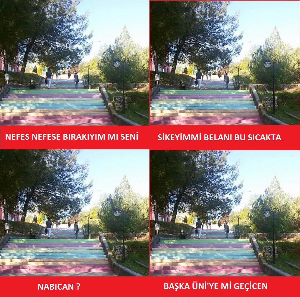 msku48's tweet photo. Merdiven reis https://t.co/UhSDvzqppd