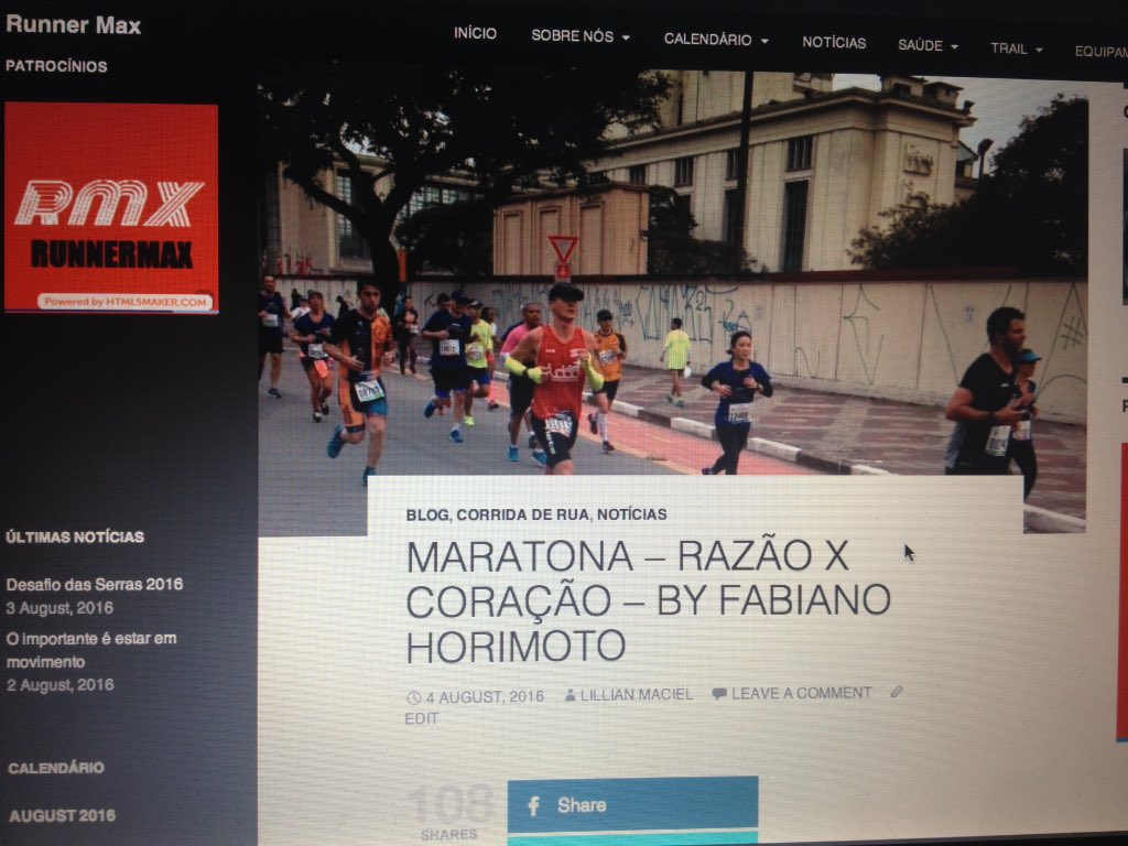 lillimaciel's tweet photo. Matéria nova no ar! Você escuta seu corpo? #corridaderua #running #maratona #asicscitymarathon https://t.co/V4ZHcZdhnc