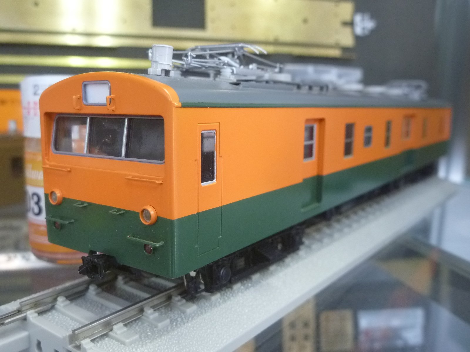 カツミ　クモユニ74 カツミ チャレンジキット クモユニ74 製作記6 ～インレタ貼り