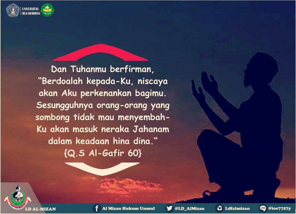 LD_AlMizan's tweet photo. Berdoalah dengan penuh harap bahwa doa kita akan dikabulkan oleh Allah SWT 
#Pengabdian_Ikhlas_Tanpa_Batas https://t.co/n2inyJgstp