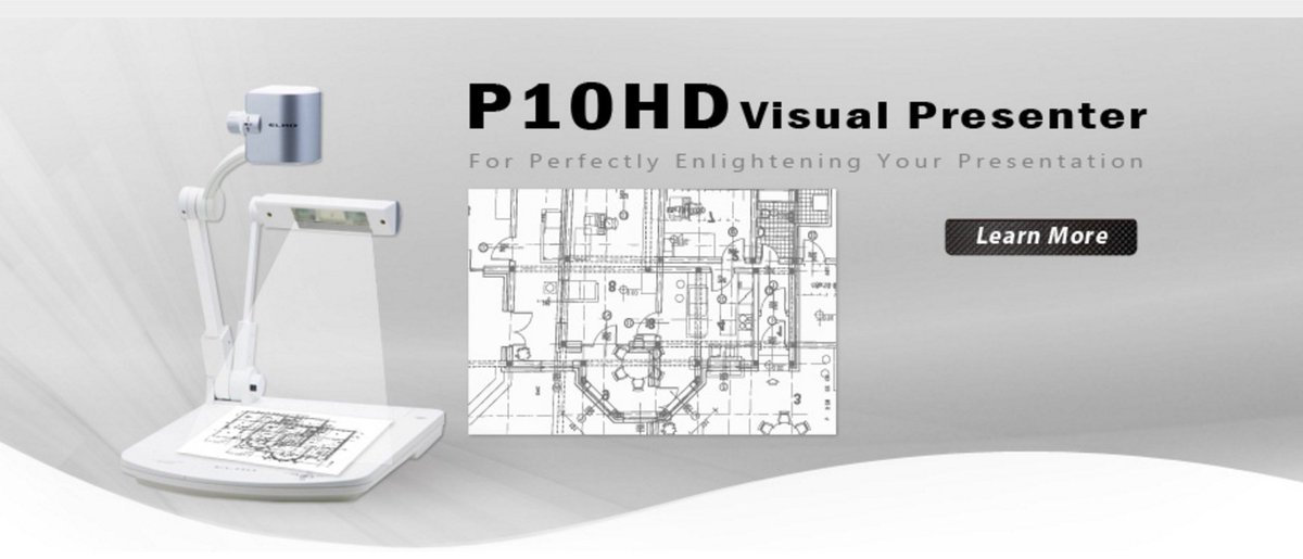 ELMOEurope's tweet image. P10HD desktop visualiser #visualiser/ #documentcamera / #visualpresenter
elmoeurope.com