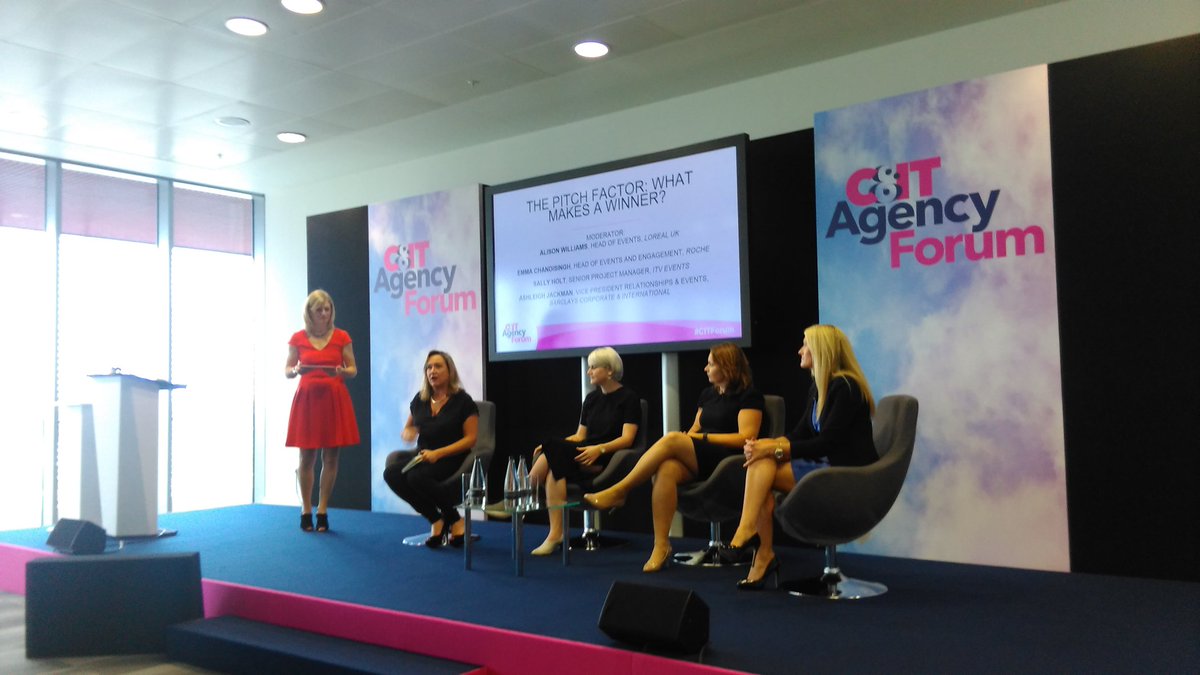 Let's get down to the nitty gritty! @LOreal_UKI's <a href="/aliwilliams1/">Alison Williams</a> is leading our next session 'The Pitch Factor'