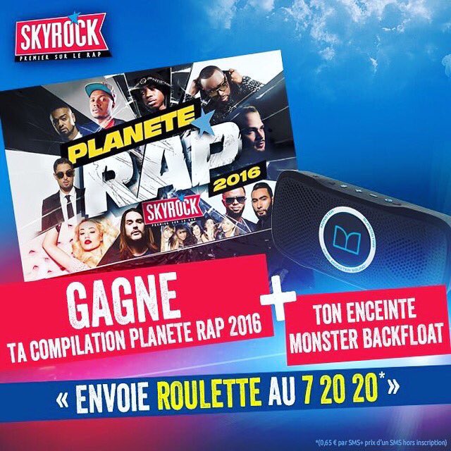 SkyrockFM's tweet photo. Bravo à Laura du 89 qui gagne la compilation @Planete_Rap et son enceinte #MonsterBackFloat avec @MaximeBanane 👏🏼👏🏼 https://t.co/fUGGNZmnuQ